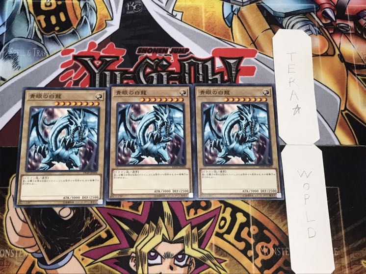 青眼の白龍 DP20 ノーマル 3枚セット てら