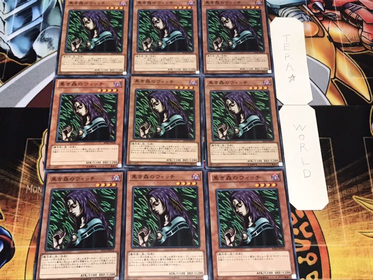 黒き森のウィッチ ノーマル 9枚セット てら