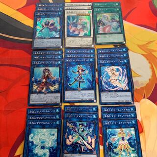 【デッキパーツ付き】海晶乙女グレートバブルリーフ&プリマドーナ&深海のアリア等