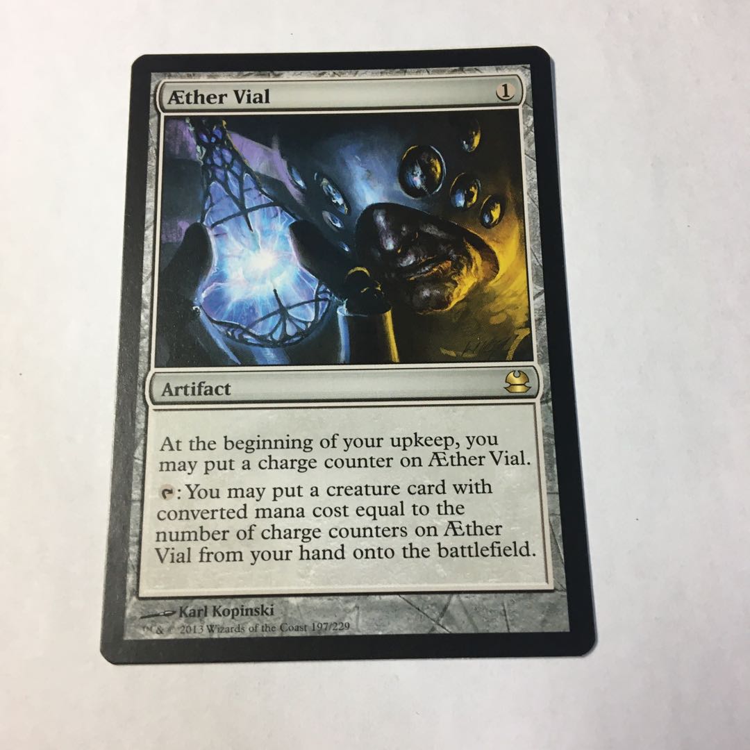 MTG 霊気の薬瓶 MMA 英語