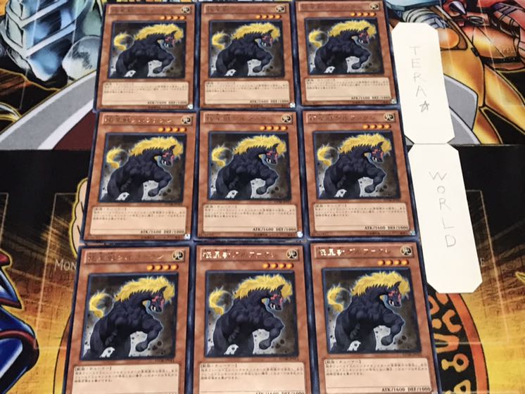 極星獣グルファクシ レア 9枚セット てら