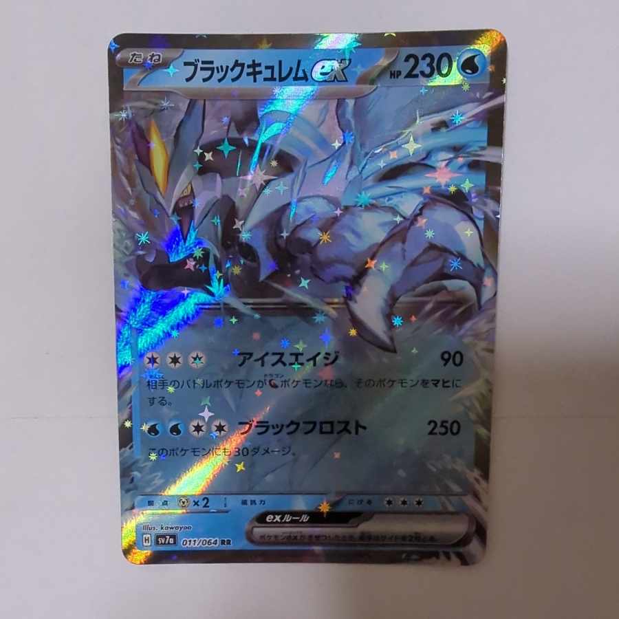 ブラックキュレムex RR 011/064 1枚