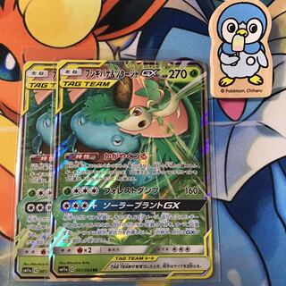 フシギバナ＆ツタージャGX 2枚