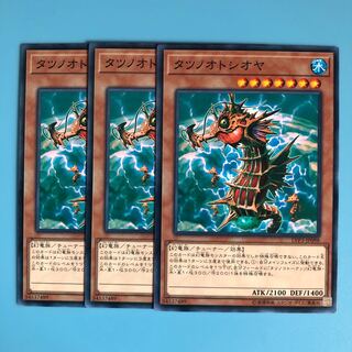 タツノオトシオヤ ×3【 遊戯王 ・プレイ用】ノーマル