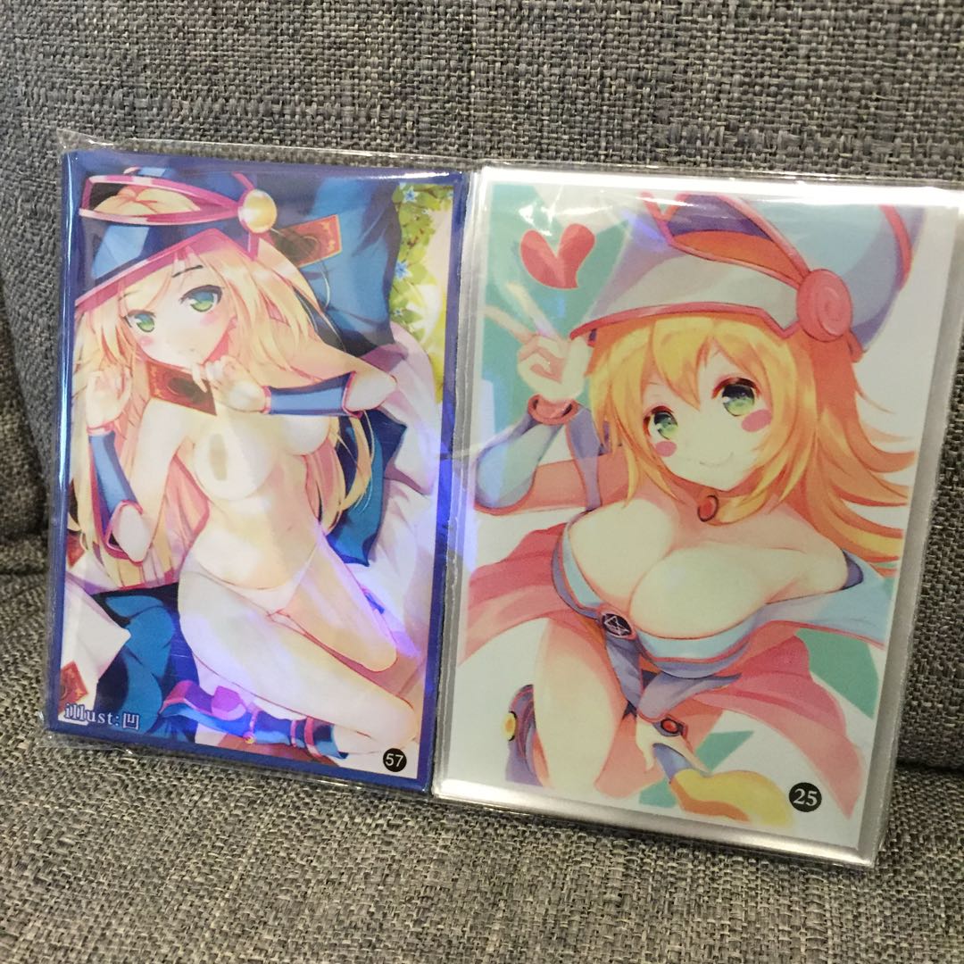 50枚 ブラックマジシャンガール スリーブ