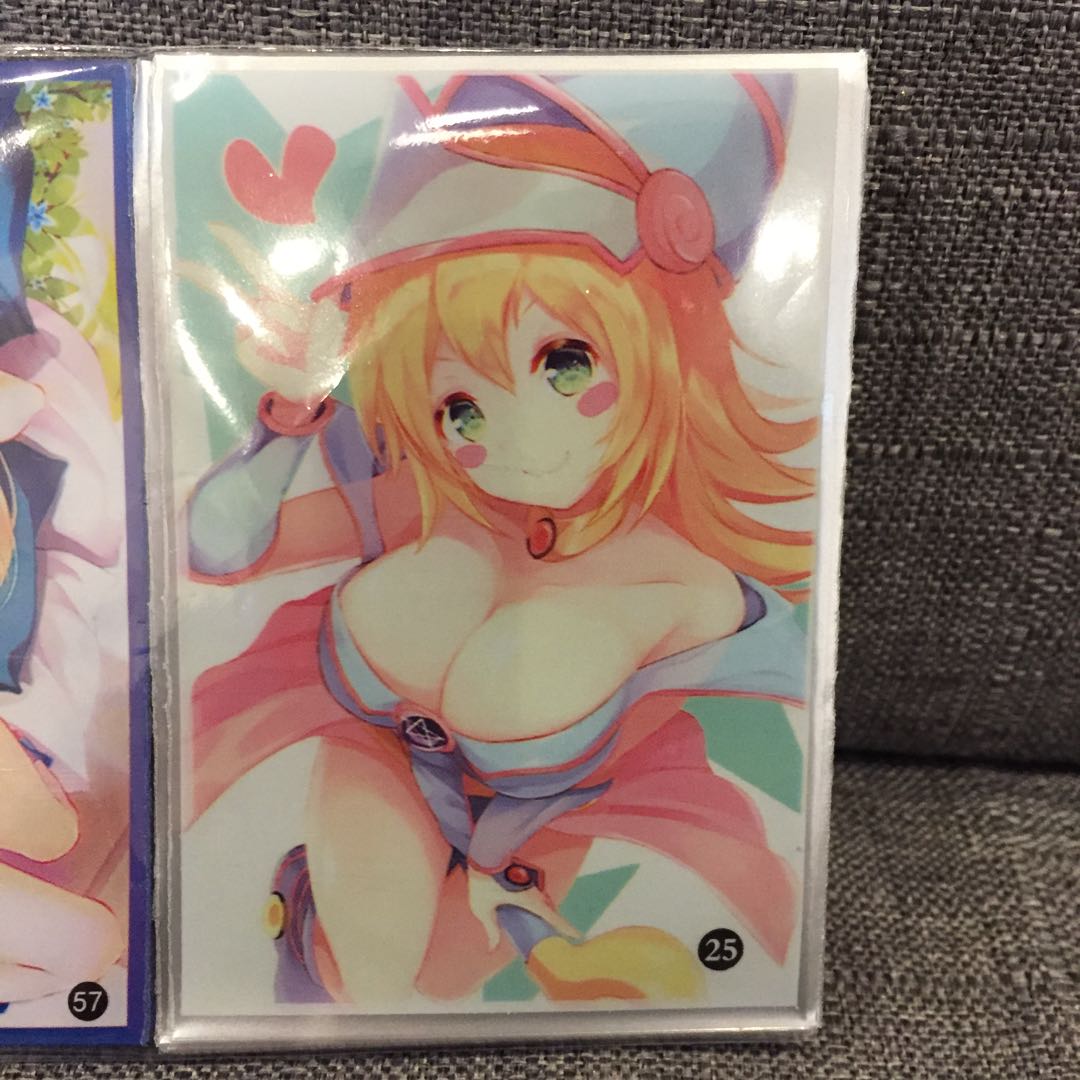 50枚 ブラックマジシャンガール スリーブ