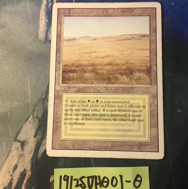 MTG Savannah 3ed 英 rv リバイズド プレイド