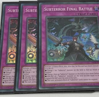 サブテラーの決戦　英語版　EU スーパー　3枚