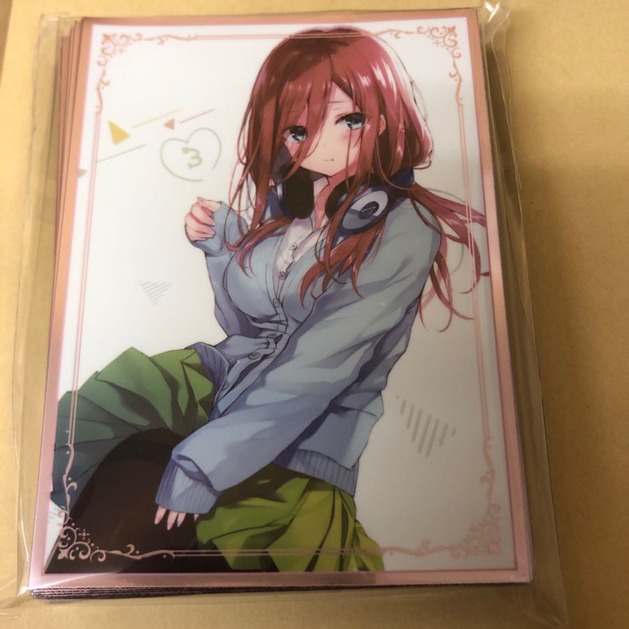 三玖 スリーブ 五等分の花嫁 コミケ サンパン