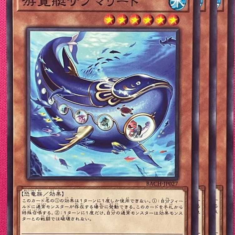 BAC27N 游覧艇サブマリード 3枚