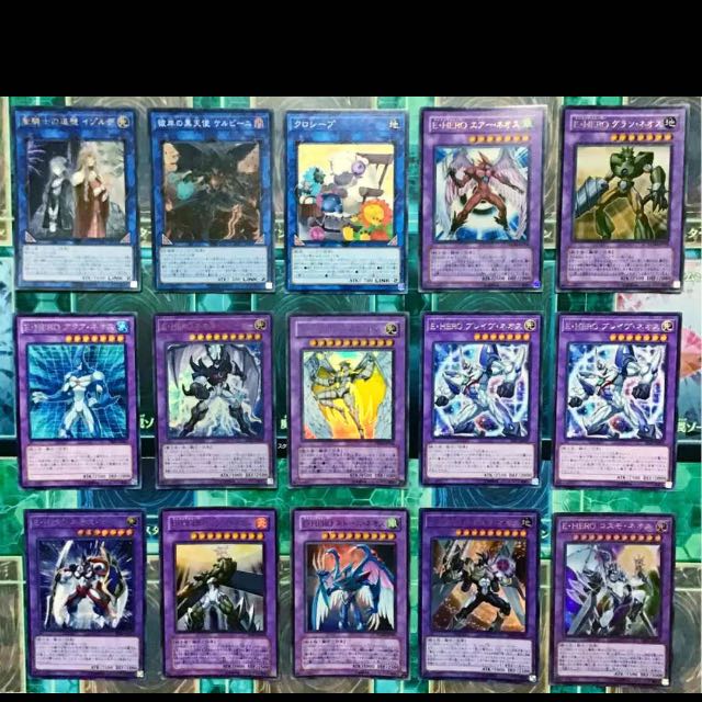 遊戯王 ネオス デッキ 本格構築 未使用スリーブ付き