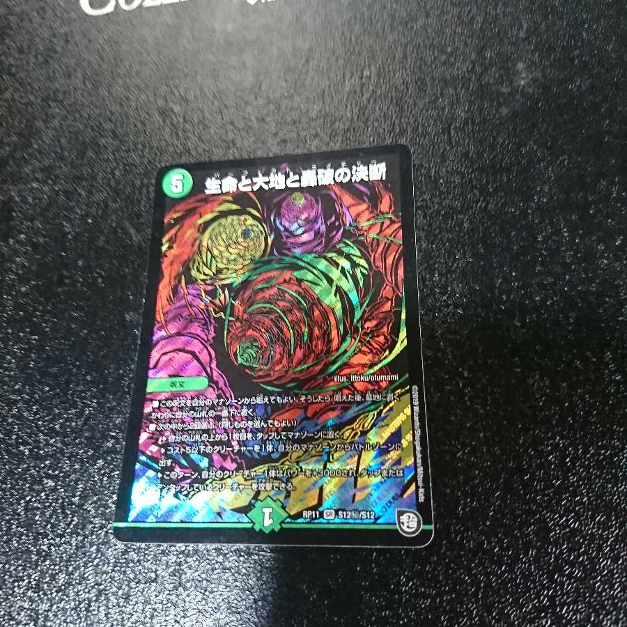 生命と大地と轟破の決断