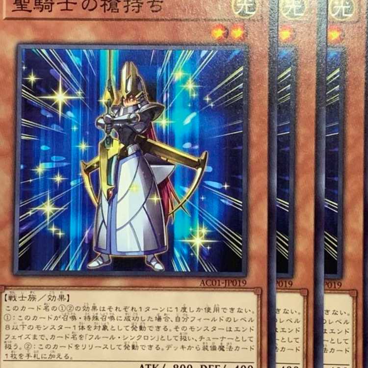 AC01-19N 聖騎士の槍持ち 3枚