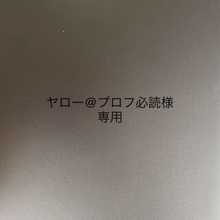 ヤロー@プロフ必読様専用