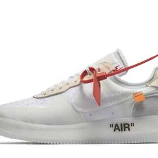 オフホワイト × ナイキ ザ・テン エアフォース1 ロー "ホワイト" 23cm