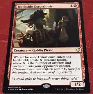 mtg 波止場の恐喝者 英語1枚