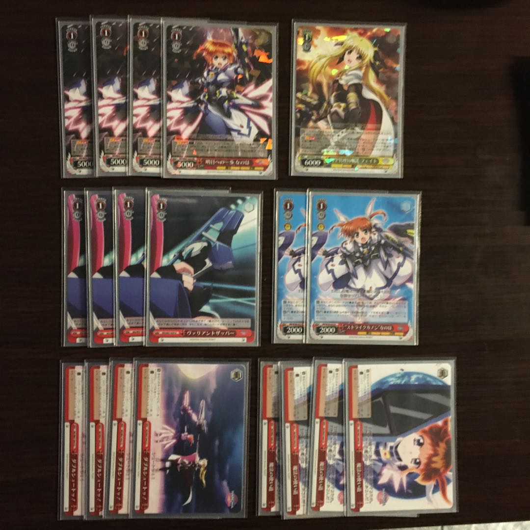 【特価、引退品】なのは、フェイトデッキ