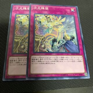 次元障壁 ノーマル2枚