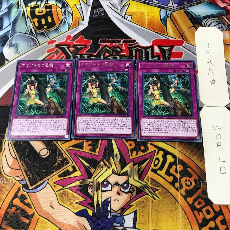 アマゾネスの急襲 5 レア 3枚セット てら