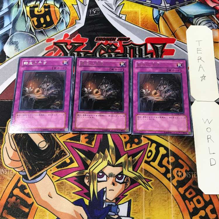 The Transmigration Prophecy 3 rare, set of 3 Tera.