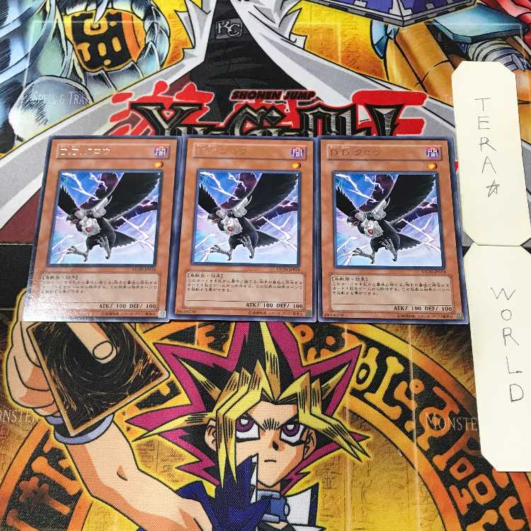 D.D. Crow 8 rare, set of 3, Tera.