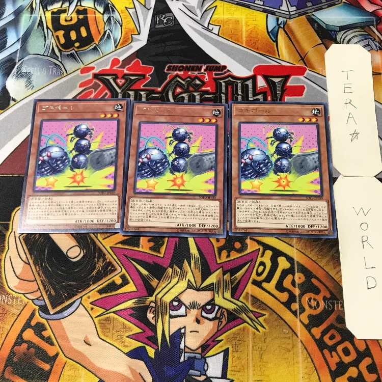 Gokipole 1 rare, set of 3 Tera.