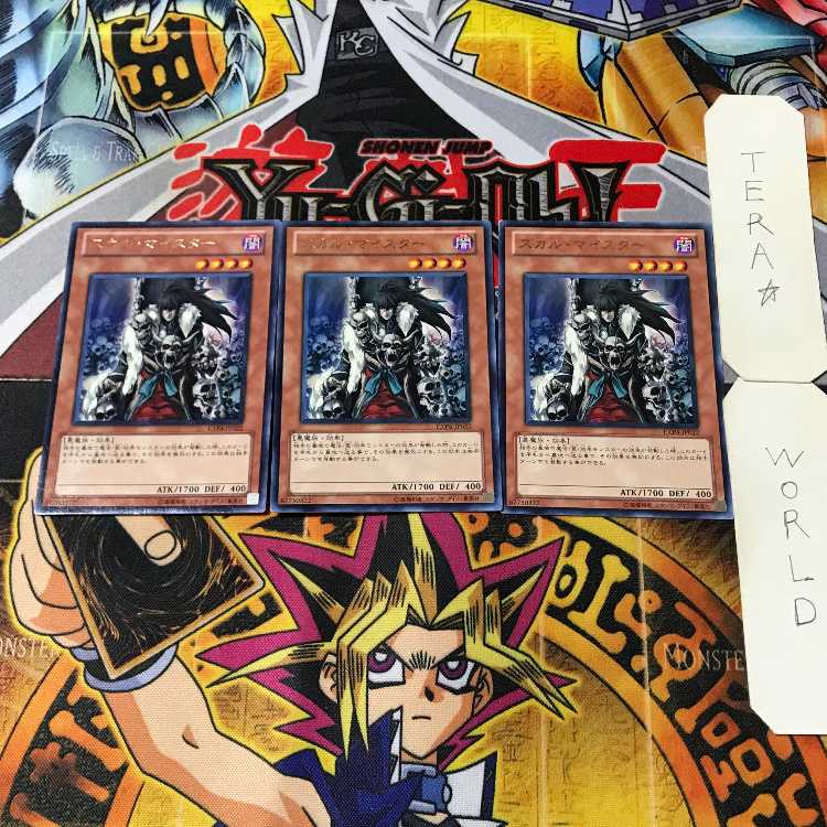 Skull Meister 2 rare, set of 3 tera