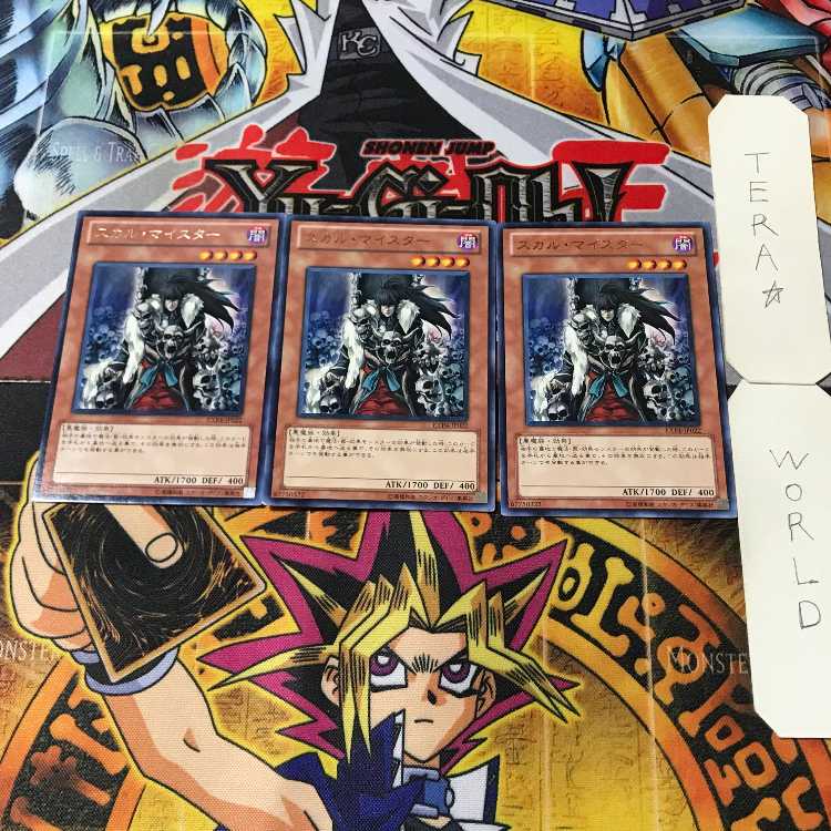 Skull Meister 8 rare, set of 3 tera