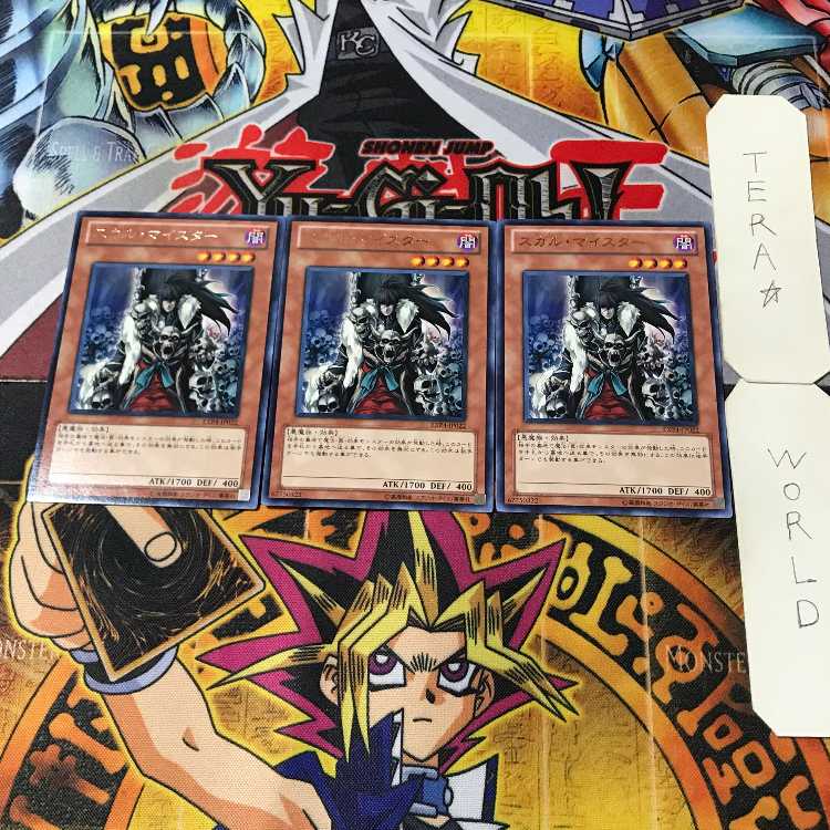 Skull Meister 9 rare, set of 3 tera