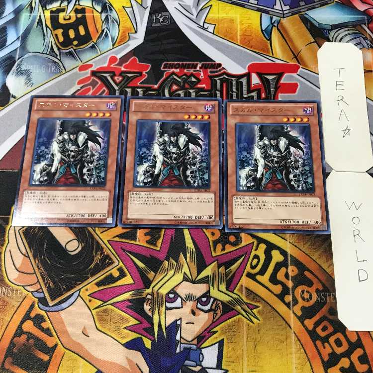 Skull Meister 10 rare, set of 3 tera