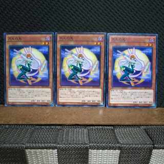 【ぽぽたん】遊戯王 5617 月光白兎  ノーマル  ３枚