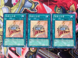 遊戯王 強者の苦痛 ノーマル3枚