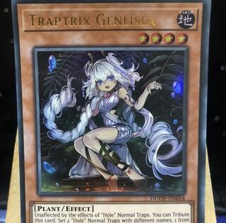 遊戯王【TRAPTRIX GENLISEA】UR EU版 英語 1st 蟲惑魔