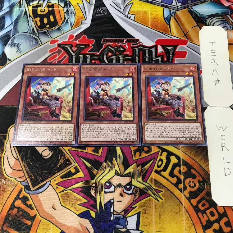 Tri-Brigade Kitt 1 rare, set of 3 Tera.