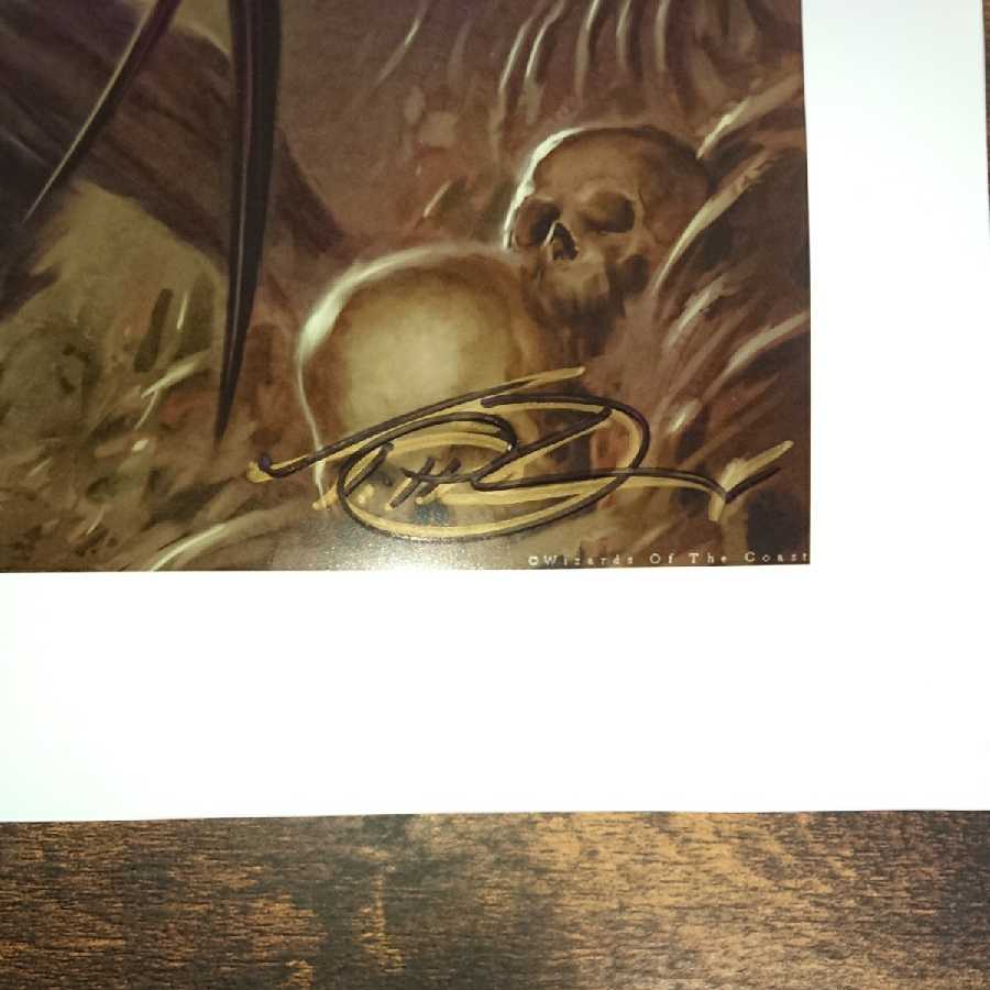 ファイレクシアの抹消者 シャドーサイン入りアートプリント/複製原画