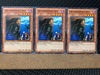 【ぽぽたん】遊戯王 4875 墓守の偵察者 3枚 ノーマル 英語