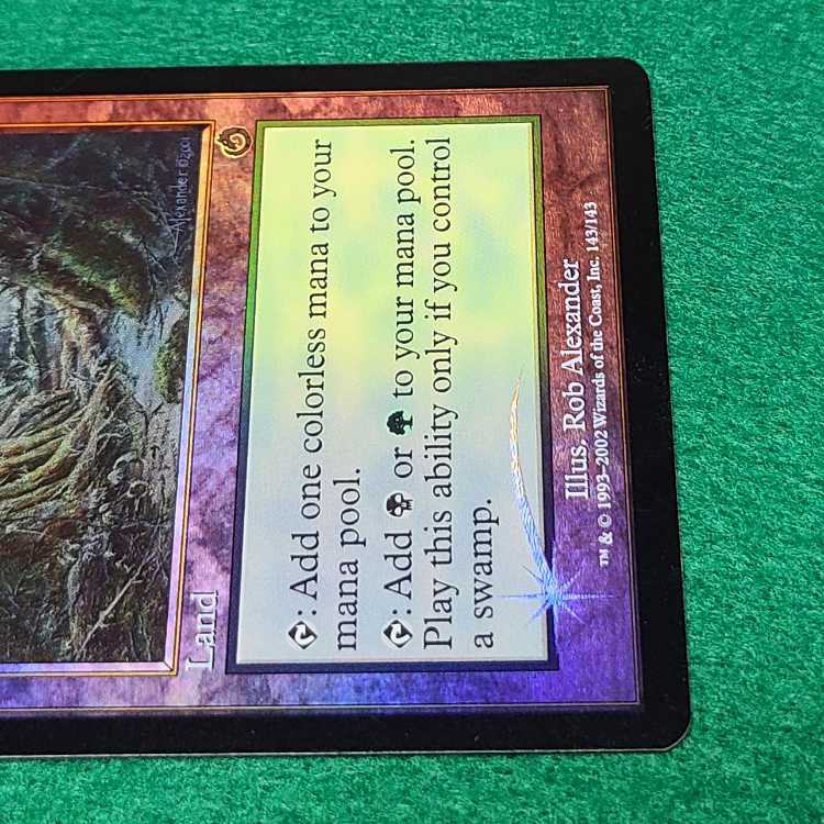 Foil] English Tainted Wood Uncommon 143/143