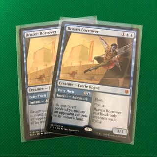 厚かましい借り手 英語版 2枚