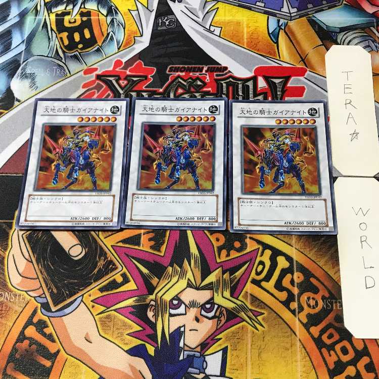 Gaia Knight, the Force of Earth 2 Super 3-card set, Tera