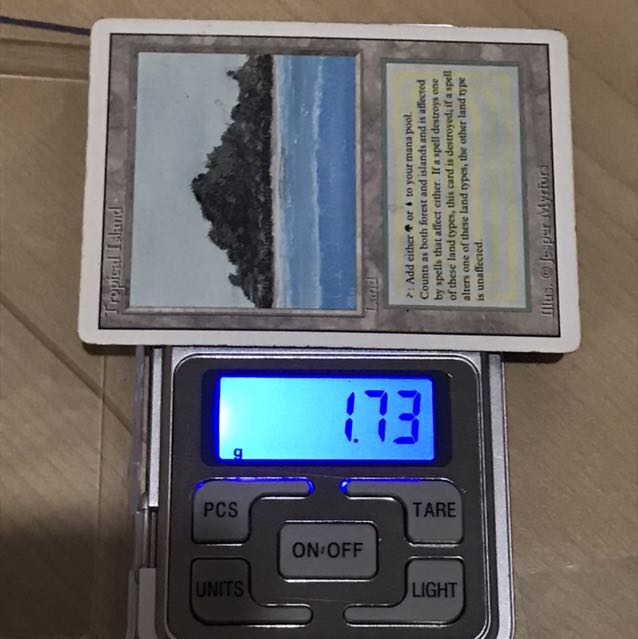 mtg Tropical Island 英語版