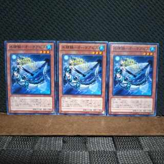 【ぽぽたん】遊戯王 3433  水精鱗-オーケアビス  ノーマル  ３枚