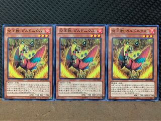 【ぽぽたん】遊戯王 3143 炎王獣 ガルドニクス 3枚 ノーマル