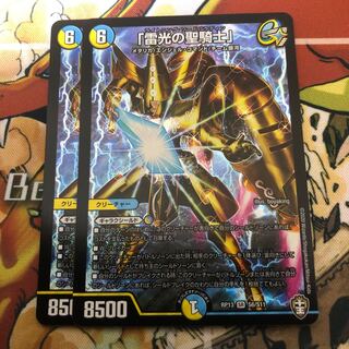 「雷光の聖騎士」2枚セット