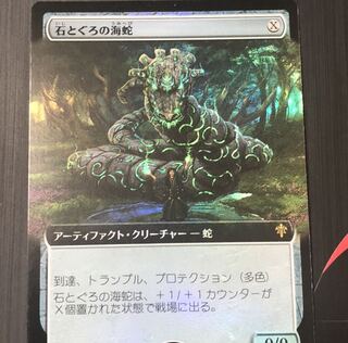 石とぐろの海蛇　拡張　FOIL 日本語