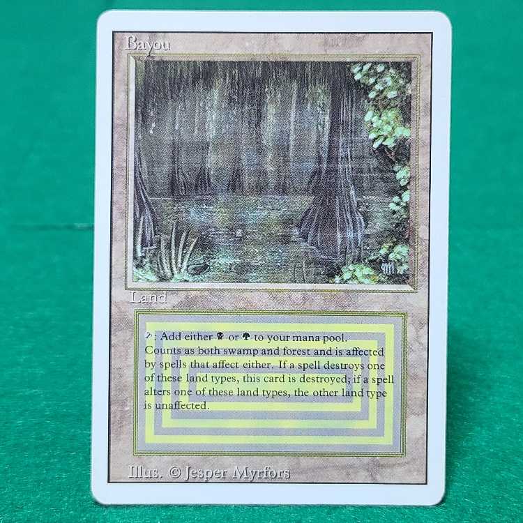 bayou 英語1枚 bayou 英語