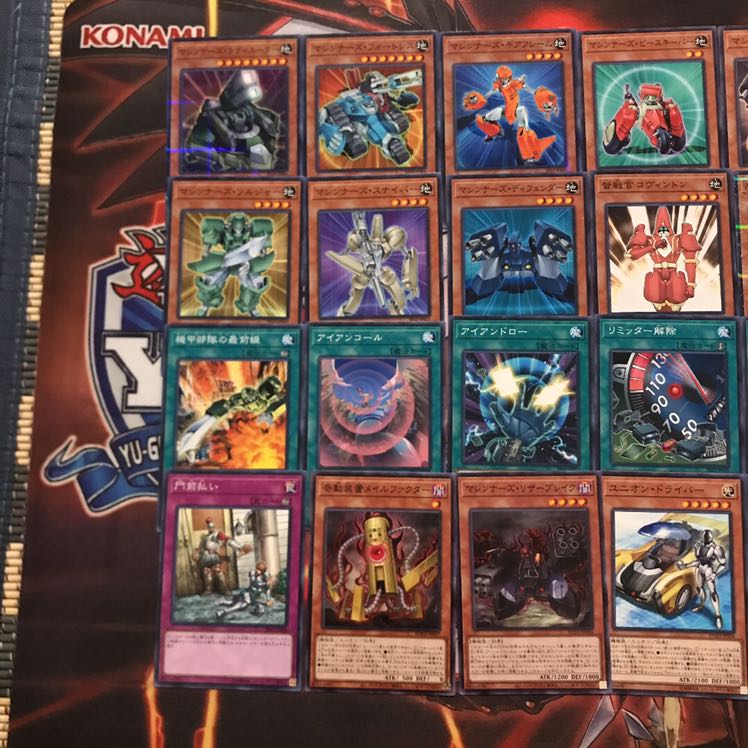 即発送 マシンナーズデッキパーツ 全30種各3枚計90枚 マシンナーズカーネル