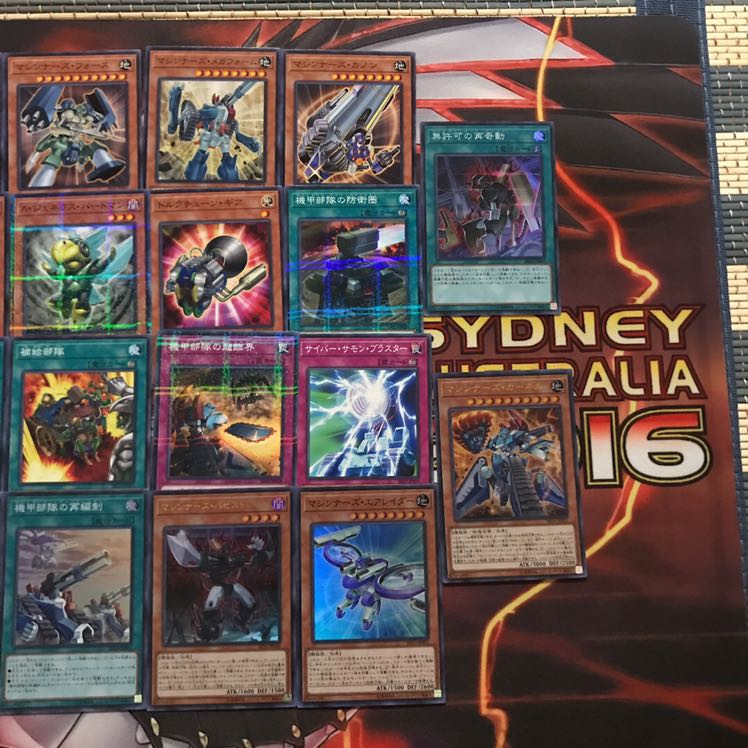 即発送 マシンナーズデッキパーツ 全30種各3枚計90枚 マシンナーズカーネル