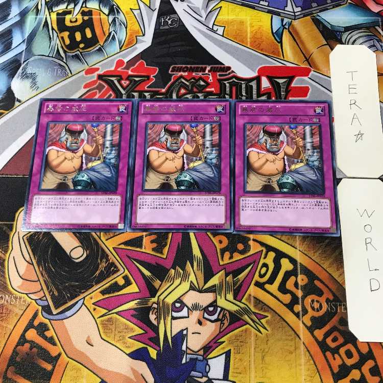 暴君の威圧 STBL 8 レア 3枚セット てら