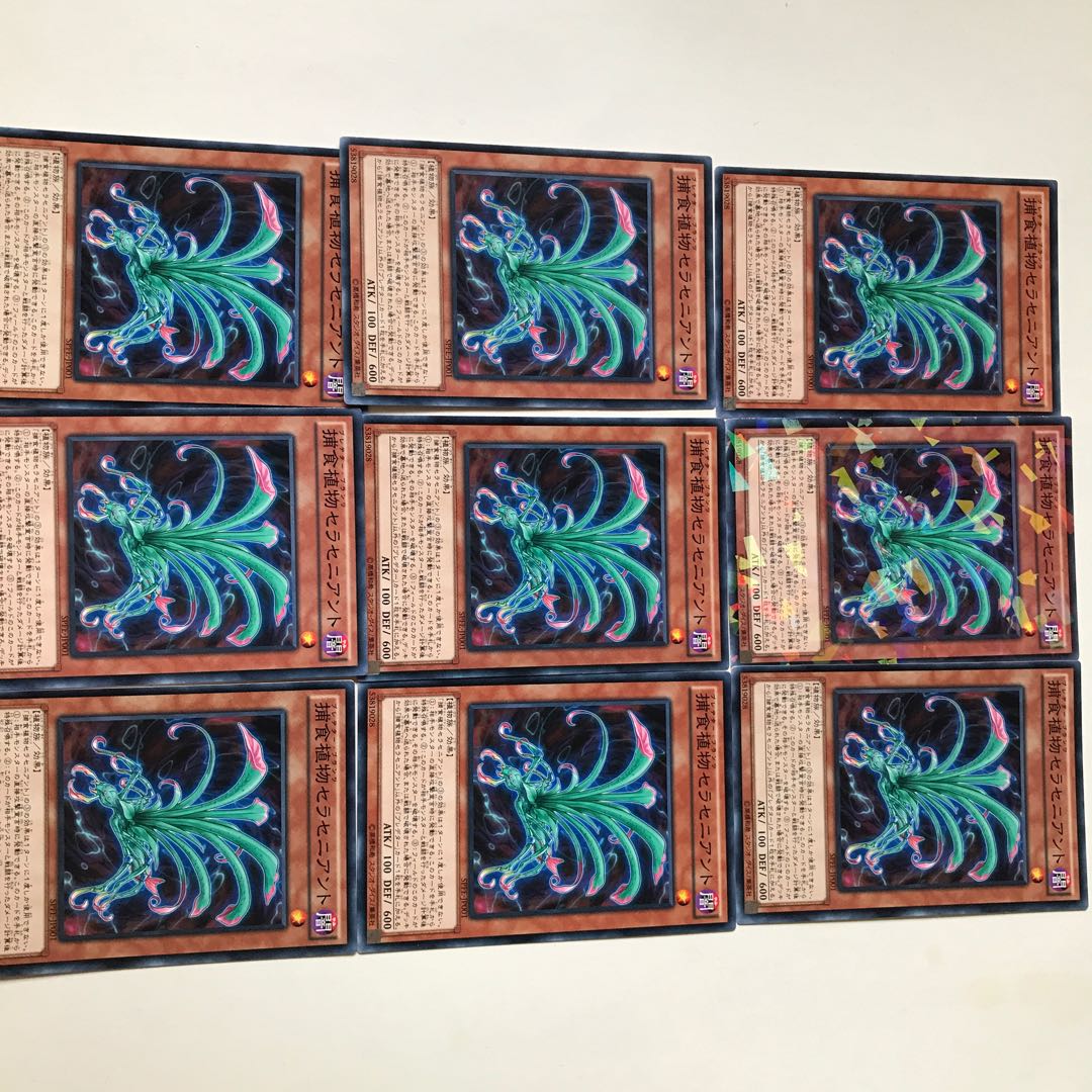 遊戯王　捕食植物セラセニアント　9枚セット