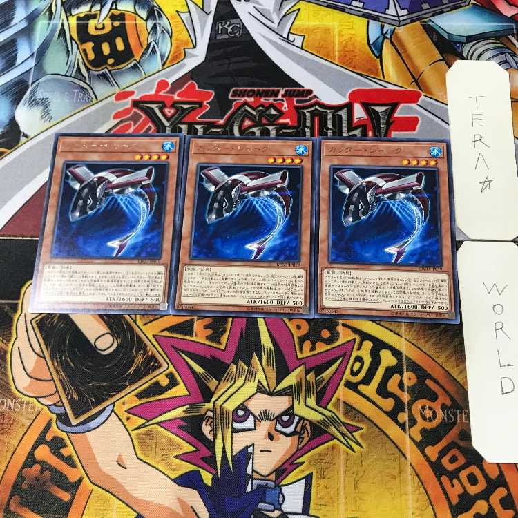 Buzzsaw Shark ETCO 10 Rare Set of 3 Tera.